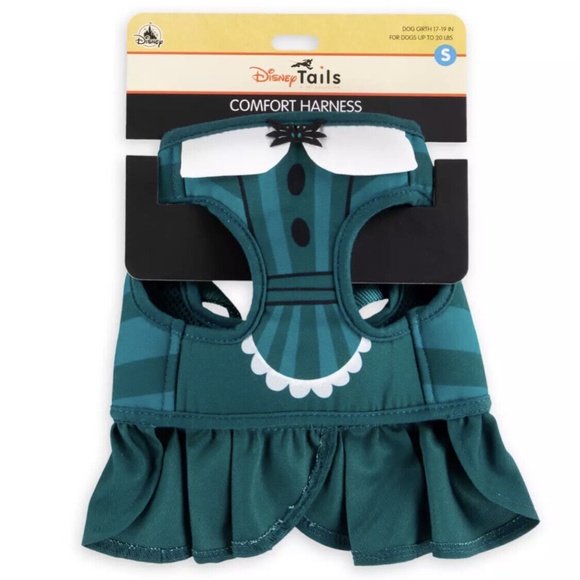 Disney Other - Disney Tails THE HAUNTED MANSION Hostess COSTUME Dog PET HARNESS Size S - NEW